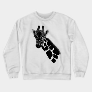 Hand drawn Giraffe Crewneck Sweatshirt